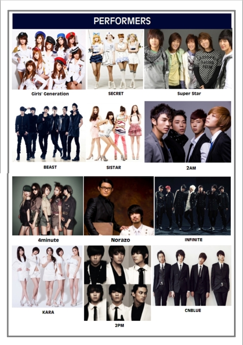 K-Pop groups